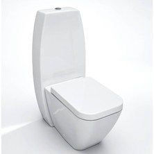 Serel - Verda Klozet Seti (Klozet+Rezervuar+Kapak) Outlet - 8911ATS000-