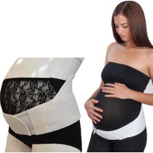 Pazarcan Mey Ithalat® Hamile Bel Destek Bandı 249 Beyaz