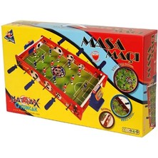 Aylina Mey Ithalat® 402 Ahşap Masa Maçı Oyunu Orta Boy -Akçiçek Oyuncak