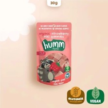 Pazarcan Mey Ithalat® Organik Çilekli Glutensiz Vegan Mini Küpler 30 gr