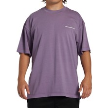 Billabong Paradise Burnin Tees Erkek Mor Tişört