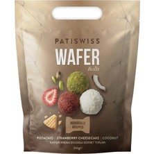 Patiswiss Wafer Karışık Krema Dolgulu Gofret Topları, 240G