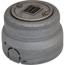 Flaş Spot Celsus Antik Galvaniz Loft Retro Sıva Üstü HDMI Prizi