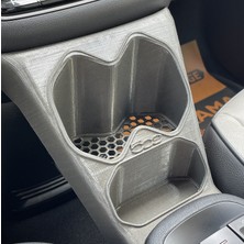 5D Design Fiat 500E Konsol Bardak Tutucu Organizer