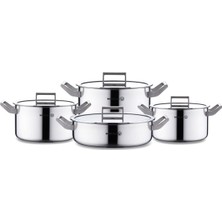 Korkmaz Plata 8 Parça Tencere Seti A2786