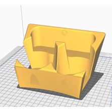 5D Design Megane 3 Bardaklık (Daha Büyük Bardaklar)