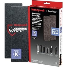 SHC4200 Honeywell Ev Kokusu Azaltıcı Ön Filtre, 2'li Paket, Siyah