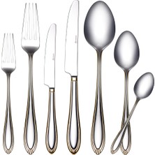 Korkmaz Imperia Gold 84 Parça Çatal Kaşık Bıçak Seti A2155