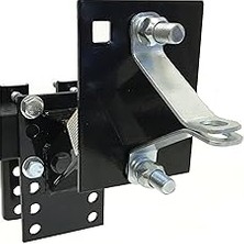 SHC4200 Maxxhaul 80071 Toz Boya Siyah Römork Yedek Taşıyıcı Lastik Kilitleme Braketli