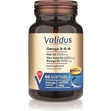 SHC4200 Validus 3-6-9 50 Softgel