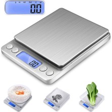 Pazarcan Mey Ithalat® Dijital Hassas Mutfak Terazisi Hassas Tartı 2000 Gr/01 gr Hassasiyet