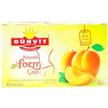 Pazarcan Kayısılı Form Çayı 20 Süzen Poşet