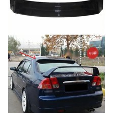 Honda Civic Vtec 2 Cam Üstü Spoiler (Plastik)