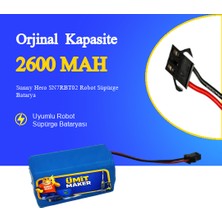 Ümit Maker Sunny Hero SN7RBT02 Robot Süpürge Bataryası 2600 Mah 14.4 V Batarya - Orijinal Uyumlu Uzun Ömürlü, Yüksek Performans Pil
