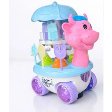 Aya Toys-Dondurma Dükkanım - Müzikli, Işıklı, Hareketli - AYA40265 Pembe