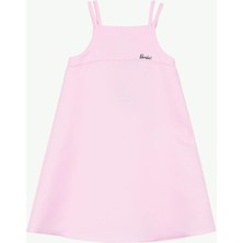 Barbie Pembe Kız Çocuk Abiye Elbise BRB6SG-ELB6522