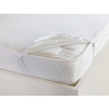 English Home Fresh Touch Sıvı Geçirmez Tek Kişilik Yatak Koruyucu Alez 100x200 cm Beyaz