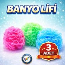 Nistabolje Banyo Lifi Seti 3 Adet Renkli Yumuşak Lifler ile Temiz ve Ferah Bir Deneyim