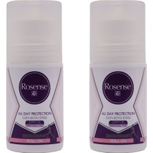 Rosense Roll On Bayan 50 ml x 2 Gün Boyu Etkili Leke Yapmayan Deodorant