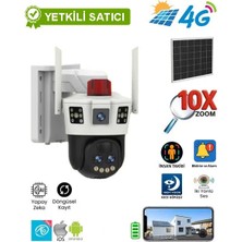 O-Kam 6010 4g Solar 10X Optik Zoom Pzt Kamera