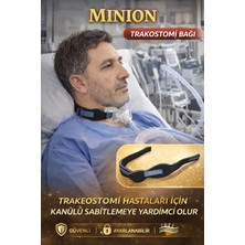 Minion Kanülfix Trakeostomi Kanülü Sabitleme Bandı 10'lu Set