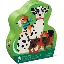 Crocodile Creek Puzzle - 36 Parça - Eğlenceli Yavru Köpekler