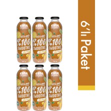 Elite Naturel 6'lı Organik %100 Smoothie Turuncu 700 ml