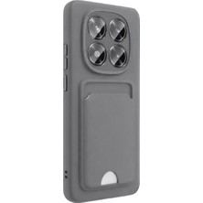 Mey İthalat Mey Ithalat®  Xiaomi Redmi Note 15 Pro 4g Kelvin Kartvizitli Silikon - Gri