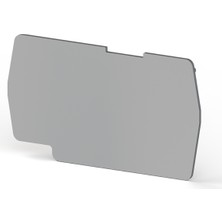 Klemsan 446459 Npp/pyk 4 Gri Nihayet Plakası Pyk Için 100 Ad