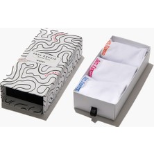 Paul Kenzie 3'lü Babet Çorap - Whitey