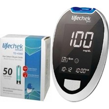 Lifechek Ifechek Pro TD-4277 Kan Şekeri Ölçüm Cihazı 50 Strip ile Kullanım Kolaylığı Sağlar