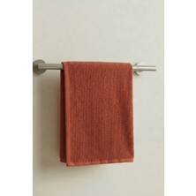 Anılsan Stria Kiremit El Havlusu - 60X100CM, 250GR, %100 Pamuk