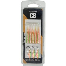 Caretta C8 8cm 5.5gr 5+3 Silikon Yem