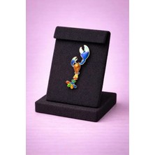 Mdm Style Renkli Taş Detaylı Istakoz Broş