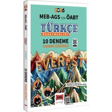 Yargı Yayınevi Yargı 2026 Meb Ags Öabt Türkçe Öğretmenliği Tamamı Çözümlü 10 Deneme