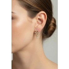 Solène Serena Altın Kaplama Çelik Küpe