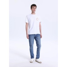 Mustang Normal Bel Slim Fit Açık Mavi Erkek Denim Pantolon Vegas SLIM-1557