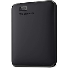 Wd Elements 2 Tb 2,5" USB 3.0 Harici Disk Taşınabilir Depolama