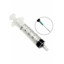 Ayset 5 ml Enjektör Steril 5 cc 3 Parça (50 Adet)