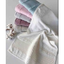 Vellista Home Collection %100 Pamuklu 50×90 Günlük Veya Çeyizlik Kutulu 6'lı Havlu Seti