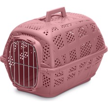 İmac Hnrlishp Imac Carry Sport Metal Kapılı Evcil Hayvan Taşıma Çantası Pembe 48,5X34X32CM
