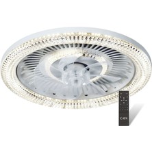 Cata Ct 3012 Yıldız 40W Kristal Ledli Tavan Vantilatörü Kumandalı