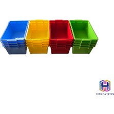 Renkli Oyuncak Kutusu - Saklama Kutusu