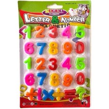 Tera Manyetik Harf & Rakam Seti (Eğitici Oyuncak)