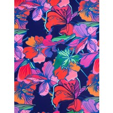 Canlı Renlerde Dijital Baskılı Scuba Kumaş Elbise, Etek, Ev Tekstil Modelleri