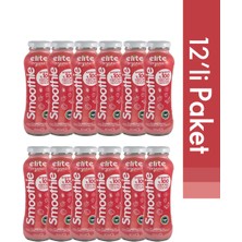 Elite Naturel 12'li Organik %100 Smoothie Kırmızı 200 ml