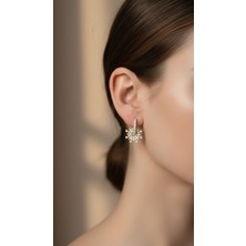 Solène Karina Gold Zirkon Taşlı Vip Küpe