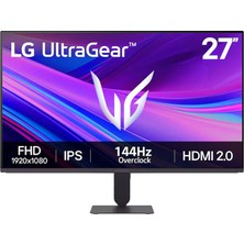 Lg Ultragear 27G411A-B 27'' 144Hz(OC) 5ms HDMI Dp Freesync G-Sync HDR10 Fhd IPS Gaming Monitör