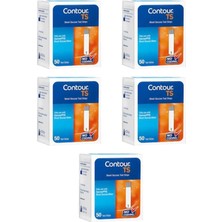 Contour Ts Şeker Ölçüm Strip 5 Kutu 250 Adet