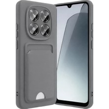 Bucuks Mey Ithalat®  Xiaomi Redmi Note 15 Pro 4g Kelvin Kartvizitli Silikon - Gri